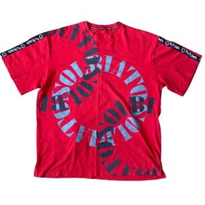 SOLBIATO SPORT SHORT SLEEVE T-SHIRT Red Black Large